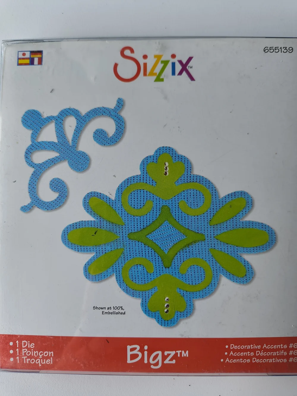 Sizzix Bigz Decorative Accents #5 Die - 654905